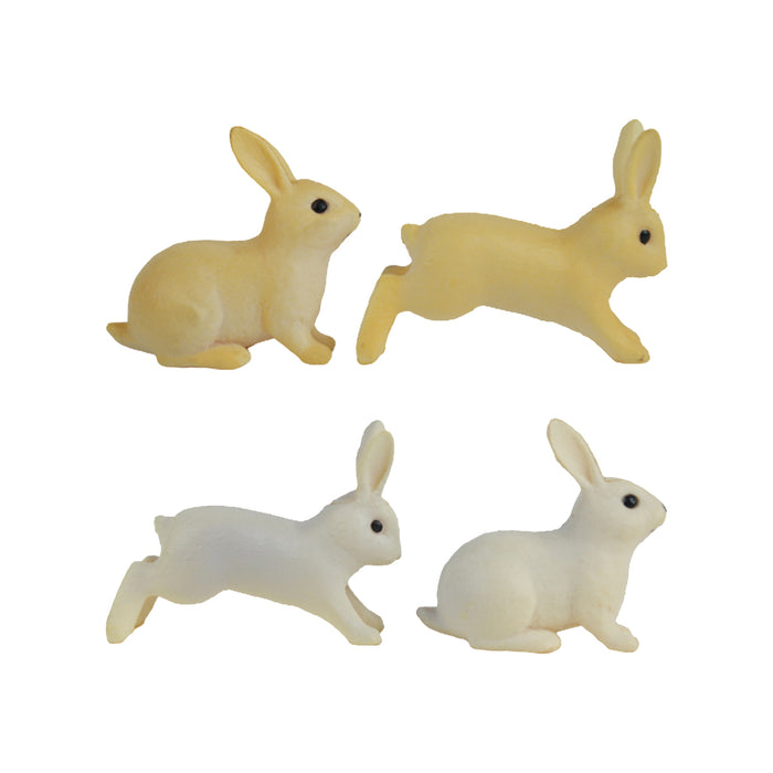 Miniature Toys Set of 8 rabbit