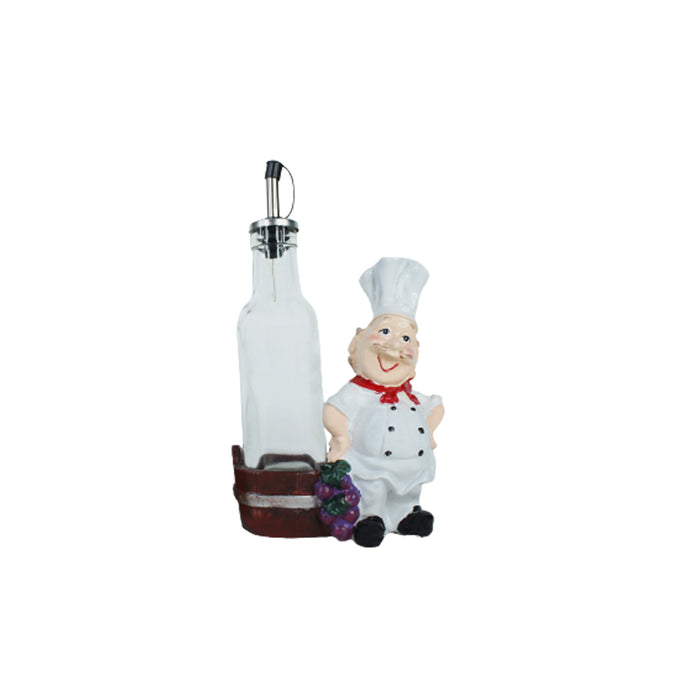 Chef with Oil dispenser 2
