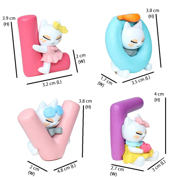 4 pc Love Sign Garden Miniature for Landscape Decoration