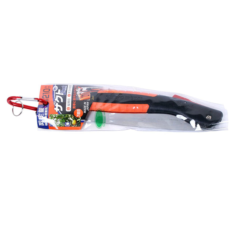 Japanese Hand Saw : Zact - Fs - 2100 Saw (Orange And Black)