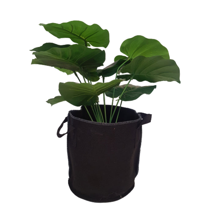 (Pack of 2) 12 inch  Grow Bags Heavy Fabric Plant Pots with Handle