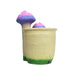 Mushroom Succulent Pots for Garden Decoration (Purple) - Wonderland Garden Arts and Craft