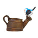 Blue Bird on watercan Pot for Home and Balcony Decoration - Wonderland Garden Arts and Craft
