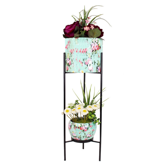 Metal pots with stand