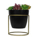 Metal pots with stand