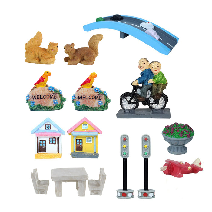 Miniature toys pack of 15 assorted styles