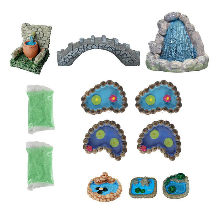 Miniature Toys : (Set of 12) Miniature Combo (Garden DIY Kit)
